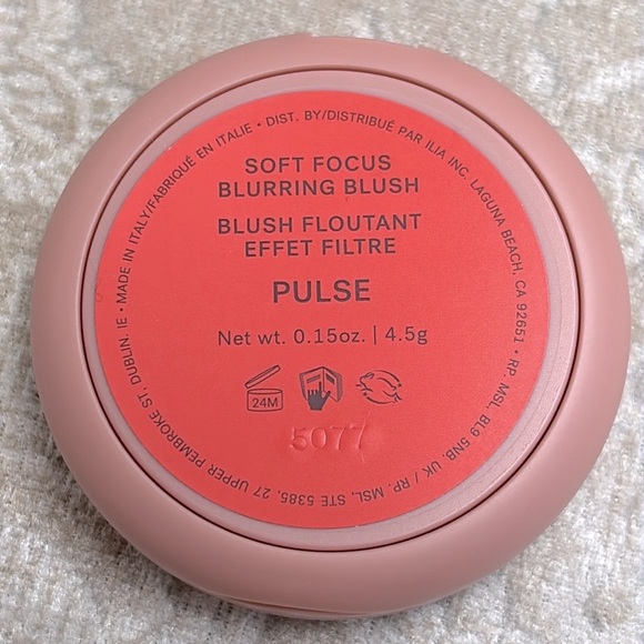 Brand New ILIA Soft Focus Blurring Blush Pulse Weightless Long-Lasting Talc-Free - Picture 10 of 13